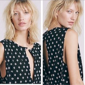 Free People Ashley Sleeveless Romper Size Small